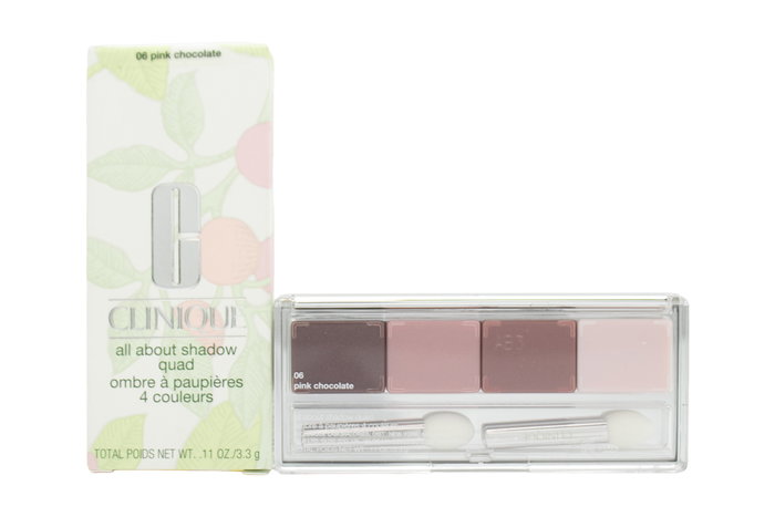 Clinique All About Shadow Quads 06 Pink Chocolate Clinique All About Shadow Quads 06 Pink Chocolate