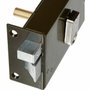 Yale Cerradura horizontal de superficie con rodillo izquierdo YAH36G - Caqui