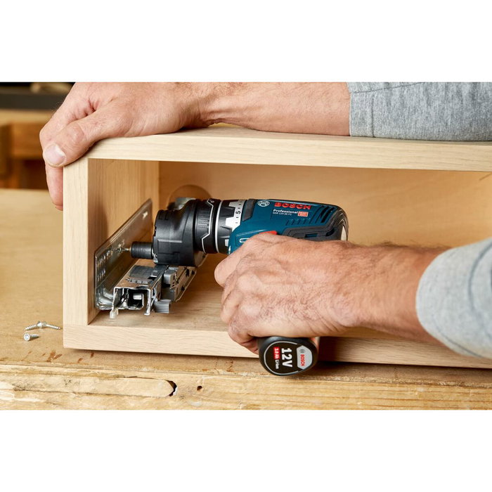 Bosch Professional GSR 12V-35 FC con 2 baterías de 3.0 Ah y cargador