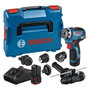 Bosch Professional GSR 12V-35 FC con 2 baterías de 3.0 Ah y cargador