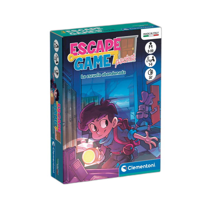 Clementoni Juego Escape Game La Escuela Abandonada Español +8 Años Clementoni Juego Escape Game La Escuela Abandonada Español +8 Años