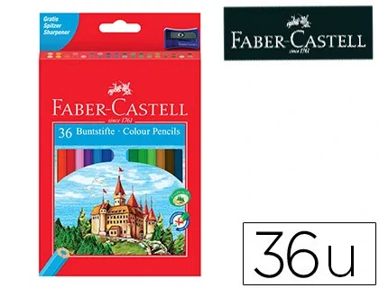 Faber-Castell Lápices de Colores Classic Surtidos 36 Unidades
