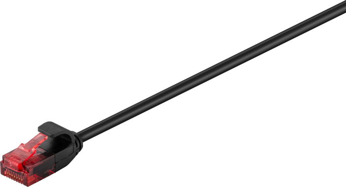 GOOBAY Patch cord Cat 6 U/UTP Slim Line 2m negro GOOBAY Patch cord Cat 6 U/UTP Slim Line 2m negro