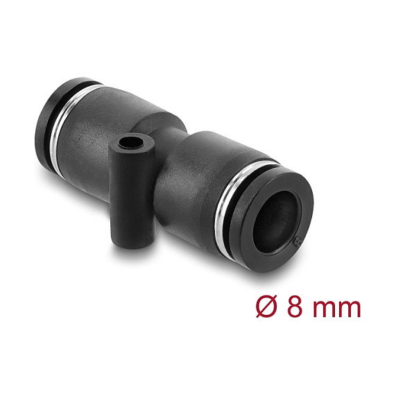 DeLOCK 60743 Conector neumático de conexión rápida 8 mm DeLOCK 60743 Conector neumático de conexión rápida 8 mm