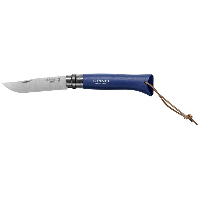 Opinel No. 08 azul con funda
