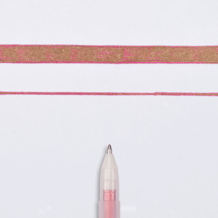 Sakura Gelly Roll Gold Shadow Rosa XPGBM651