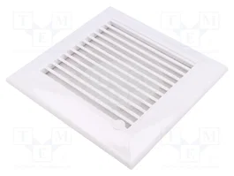 DOSPEL S.A. Rejilla de ventilación blanca ABS 174x174x17mm
