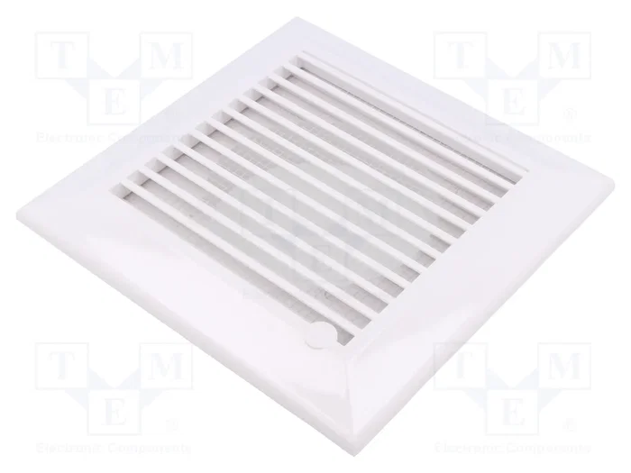 DOSPEL S.A. Rejilla de ventilación blanca ABS 174x174x17mm DOSPEL S.A. Rejilla de ventilación blanca ABS 174x174x17mm
