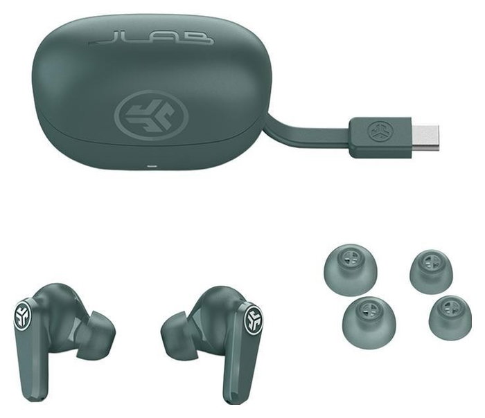 Jlab Go Pods ANC True Wireless Stereo (TWS) Bluetooth Auriculares Verde