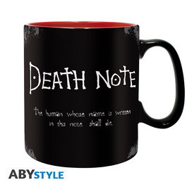Abystyle Taza Death Note 460ml Cerámica King Size Oficial para Fans Anime
