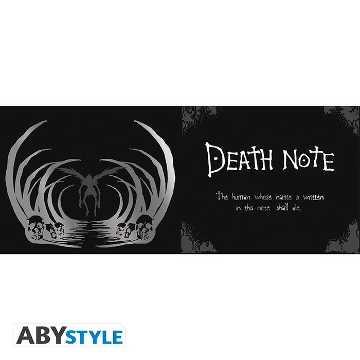 Abystyle Taza Death Note 460ml Cerámica King Size Oficial para Fans Anime Abystyle Taza Death Note 460ml Cerámica King Size Oficial para Fans Anime
