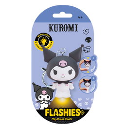 KIDS Llavero Figura 3D con Luz Kuromi Hello Kitty Flashies