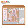 Color Baby Woomax Tocador de Madera con Luz y Accesorios 48X32X92Cm