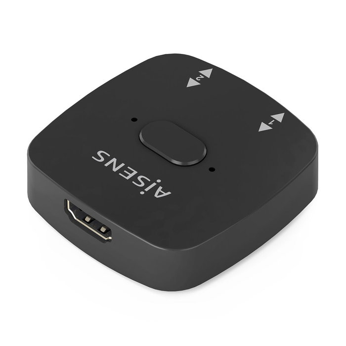Aisens Conmutador HDMI 4K@60Hz Bidireccional A123-0948 Negro