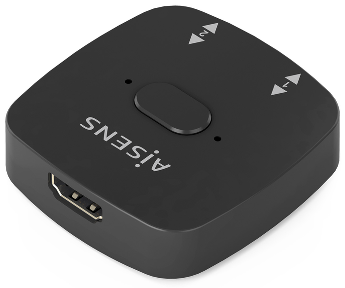 Aisens Conmutador HDMI 4K@60Hz Bidireccional A123-0948 Negro