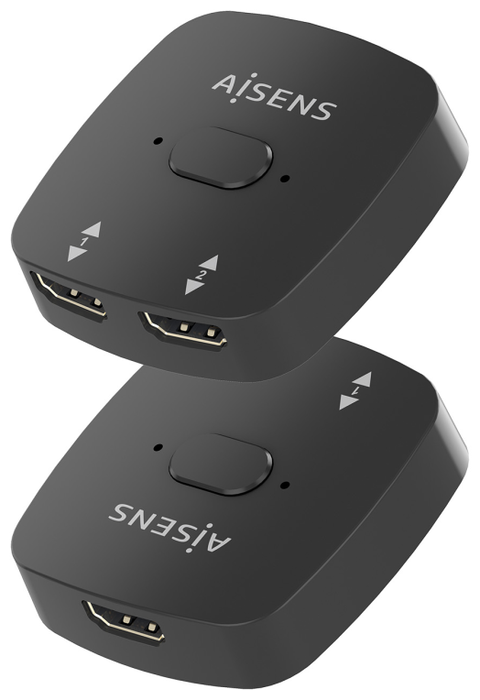 Aisens Conmutador HDMI 4K@60Hz Bidireccional A123-0948 Negro