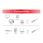 Equip Cable de Red Cat6 S/FTP 605500 1m Gris RJ-45