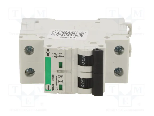 Promfactor Baltic Interruptor magnetotérmico ECO 2 polos 3A