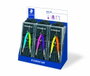 STAEDTLER Expositor de 9 Compases Micrométricos Mars 556 Neón