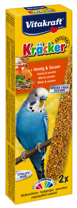 Vitakraft Barritas Energéticas Periquito Miel y Sésamo 7x2un