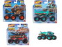 Mattel Hot Wheels Monster Trucks Big Rigs Coche 1:64 con 6 Ruedas - Modelos Surtidos