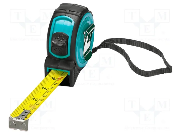 PHOENIX CONTACT Flexómetro de 5m con escala métrica y de pulgadas PHOENIX CONTACT Flexómetro de 5m con escala métrica y de pulgadas