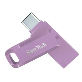 SanDisk Ultra Dual Drive Go 256 GB USB Type-C/Type-A Lavanda