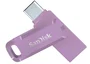 SanDisk Ultra Dual Drive Go Memoria USB Flash Unidad 256GB USB 3.2 Gen 1 Tipo-A / Tipo-C Velocidad Lectura 400 MB/s Color Lavanda