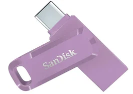 SanDisk Ultra Dual Drive Go Memoria USB Flash Unidad 256GB USB 3.2 Gen 1 Tipo-A / Tipo-C Velocidad Lectura 400 MB/s Color Lavanda