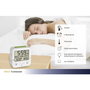 TFA Bingo Reloj Despertador Digital con Radio Control y Temperatura Blanco