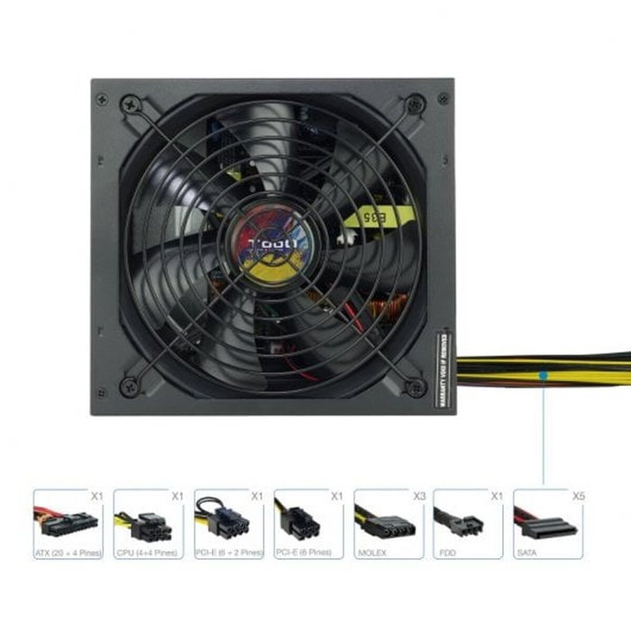 TOOQ TQAPOLO-700SP 700W ATX Negro