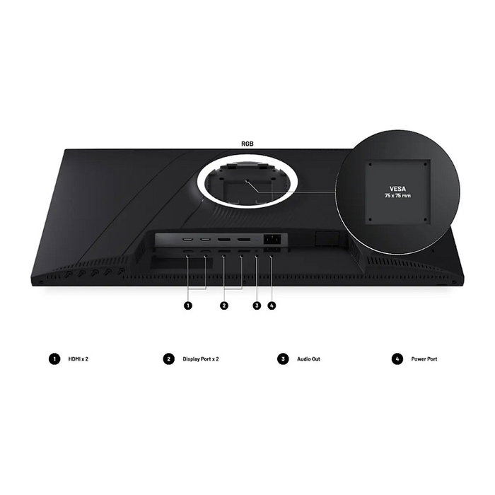 JAPANNEXT Monitor Gaming JN-IPS245G320F-HSP 24.5" Full HD IPS 320Hz 1ms AMD FreeSync Negro