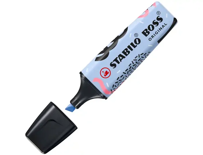 Stabilo BOSS Original Pastel Rotulador fluorescente azul nublado, trazo 2/5 mm
