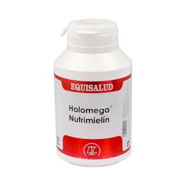 EQUISALUD Holomega Nutrimielin 180 Cap - Complemento Alimenticio para el Sistema Nervioso con Melena de León, Acetil-L-Carnitina, Fosfatidilserina, Vitamina C - 180 Cápsulas