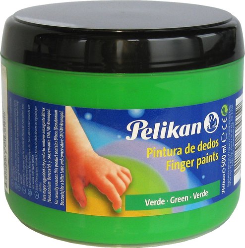 Pintura De Dedos Pelikan 500 Ml (Bote) Nº155 Verde Amarillento Pintura De Dedos Pelikan 500 Ml (Bote) Nº155 Verde Amarillento