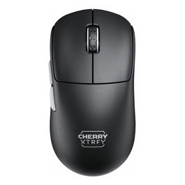 Cherry XTRFY M68 Pro Wireless Ratón Inalámbrico Negro Plata 26000 DPI para Diestros 2.4 GHz