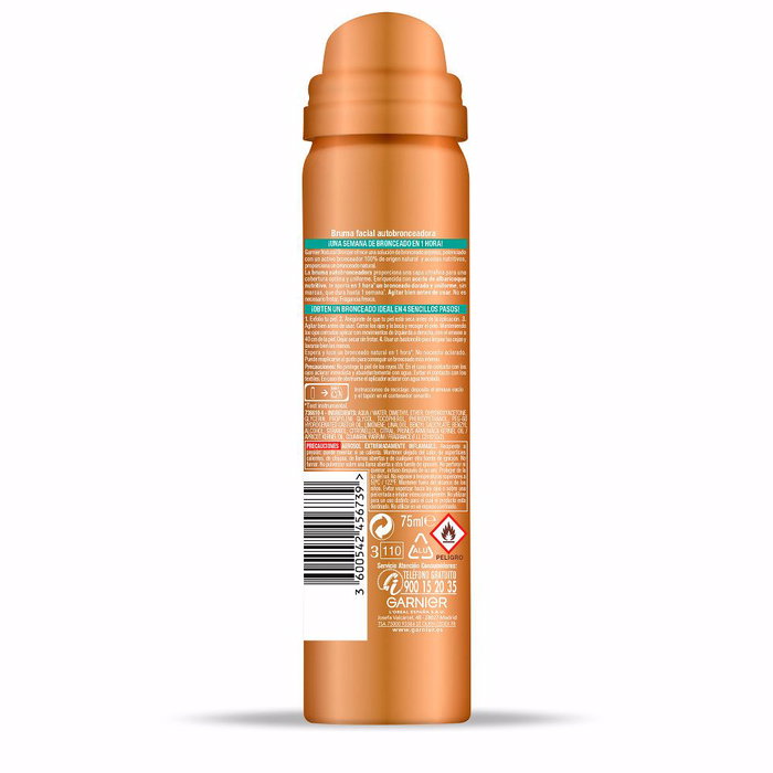 Garnier Natural Bronzer Bruma Autobronceadora #Intenso 75ml Spray Cruelty Free