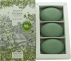 Woods of Windsor Set Trio Lily of the Valley Jabón de Masaje con Manteca de Karité