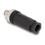 DeLOCK Conector M12 A-codificado 3 Pin Macho para Montaje con Tornillo