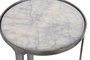 DKD Home Decor Set de 3 Mesitas Auxiliares de Mármol Patinado