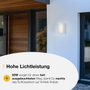 Brilliant Lámpara de pared TODD-Outdoor con detector H29cm blanco brillante