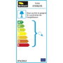 Brilliant Lámpara de pared TODD-Outdoor con detector H29cm blanco brillante