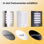 Brilliant Lámpara de pared TODD-Outdoor con detector H29cm blanco brillante