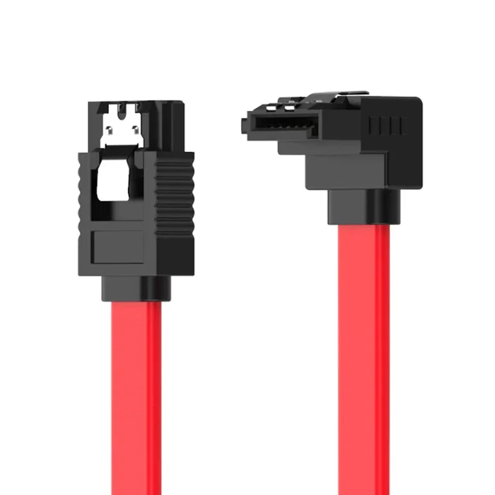 Vention Cable SATA III KDDRD 7-pin Hembra/Hembra 0.5m Rojo - 6 Gbit/s, Calibre 26/28, Contactos Chapados en Oro