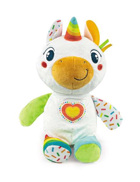Clementoni Peluche Unicornio Bebé Tacto Suave Melodías Canciones 17.5x27.5x8cm Clementoni Peluche Unicornio Bebé Tacto Suave Melodías Canciones 17.5x27.5x8cm