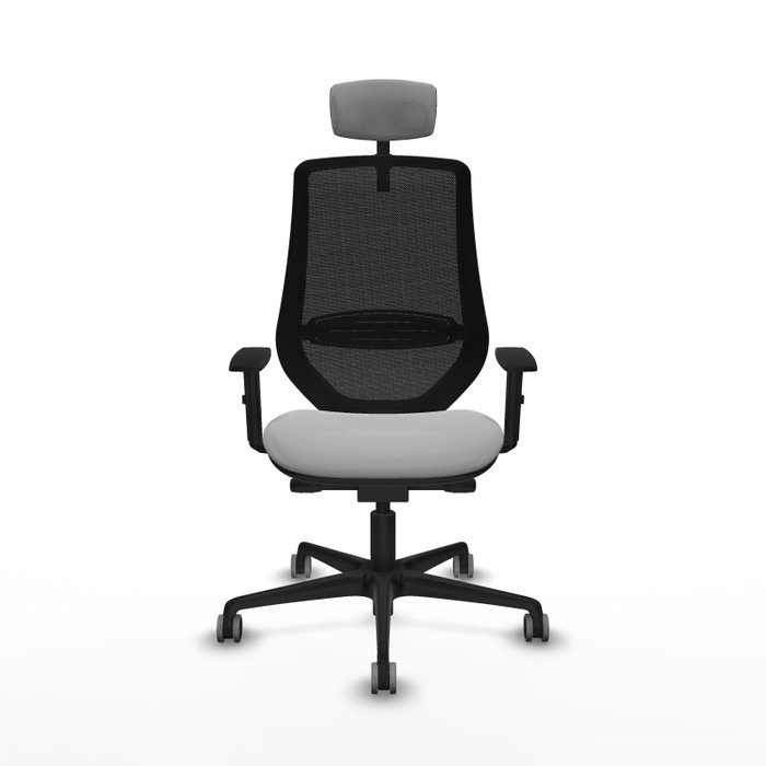 PIQUERAS Y CRESPO Silla de oficina Mardos Gris claro/Negro PIQUERAS Y CRESPO Silla de oficina Mardos Gris claro/Negro