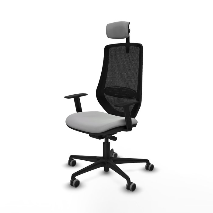 PIQUERAS Y CRESPO Silla de oficina Mardos Gris claro/Negro PIQUERAS Y CRESPO Silla de oficina Mardos Gris claro/Negro