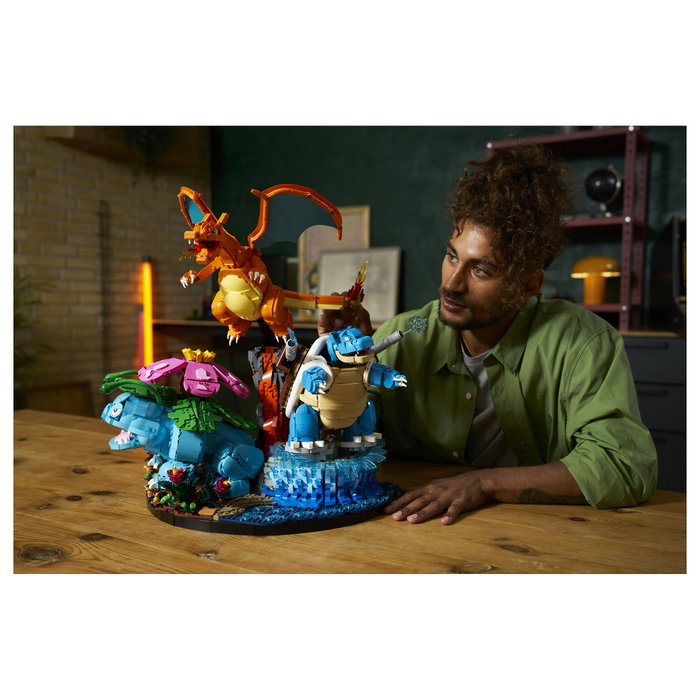 LEGO Pokemon 72153 Venusaur, Charizard e Blastoise