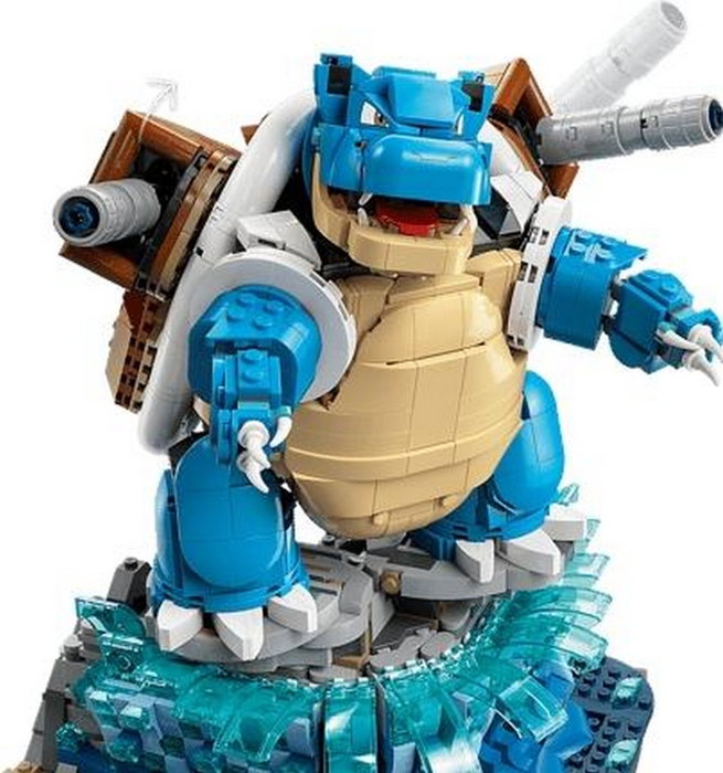 LEGO 72153 Pokémon Bisaflor, Glurak y Turtok