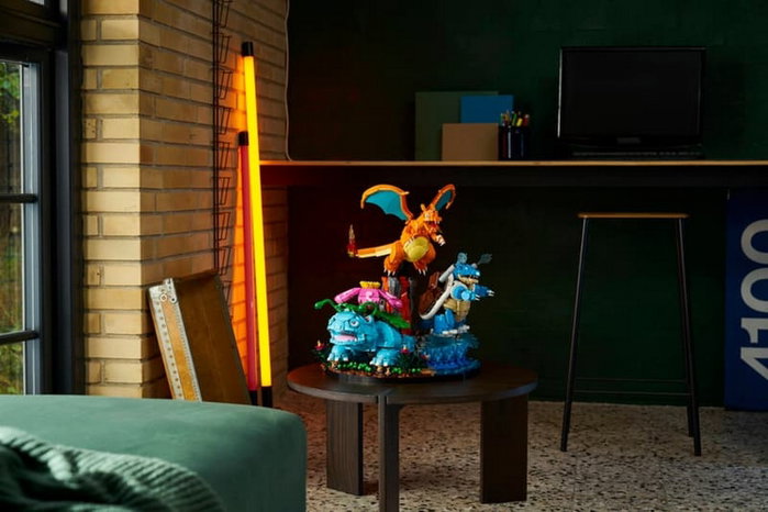 LEGO 72153 Pokémon Bisaflor, Glurak y Turtok